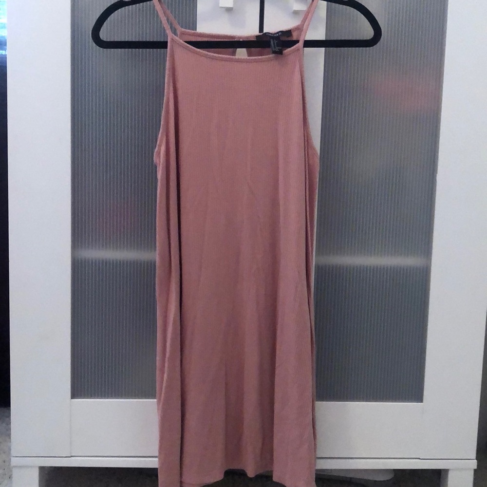 A haltered dress